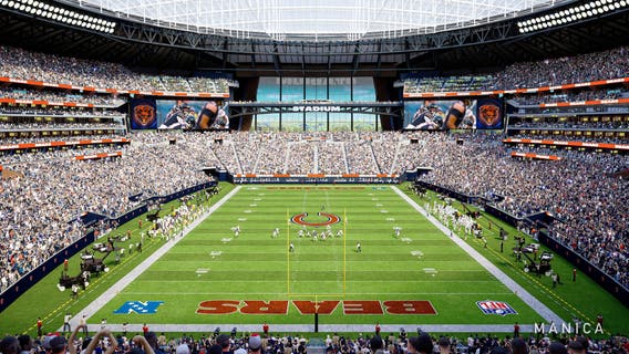 PHOTOS: See inside the Bears’ proposed Arlington Heights stadium