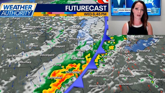 Chicago weather: Midweek cold front will send temps tumbling late this week