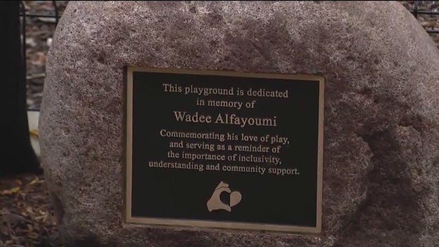 Plainfield sensory playground opens in memory of Wadea al-Fayoume