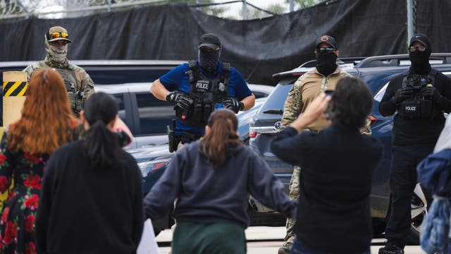 Protesters stage 12-hour demonstration at suburban Chicago ICE facility