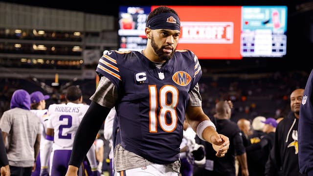 A frustrated Caleb Williams sees the positives in Chicago Bears season opener: 'Just trusting and believing'