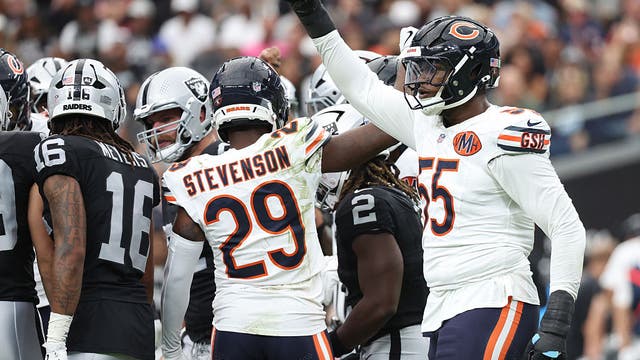 How we graded the Chicago Bears in their nail-biter vs. Las Vegas