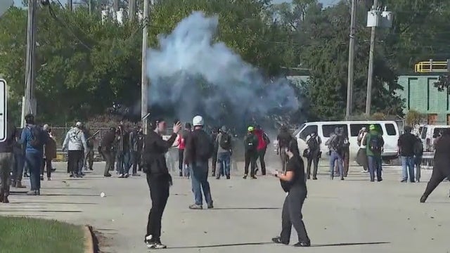 Broadview ICE agents fired pepper balls at protesters 'as though for sport', Evanston mayor claims