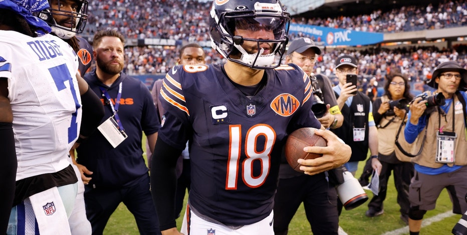 Chicago Bears QB Caleb Williams sets franchise passing record vs. Lions