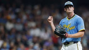 He sat in the nosebleeds for the Cubs' historic World Series. Now Quinn Priester can end their year