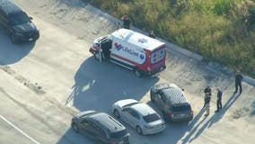 Suspect charged with stealing Chicago area ambulance with worker inside, police say