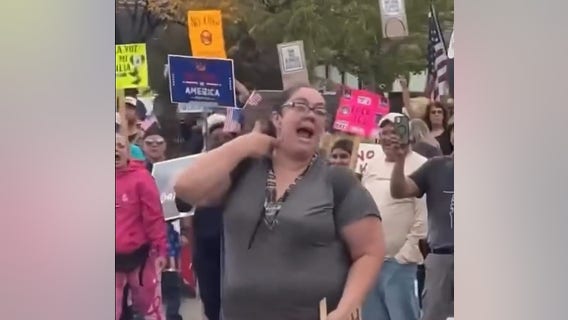 Social media erupts over Chicago teacher mocking Charlie Kirk's death in 'No Kings' viral video