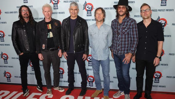 Foo Fighters to bring 2026 stadium tour to Chicago's Soldier Field