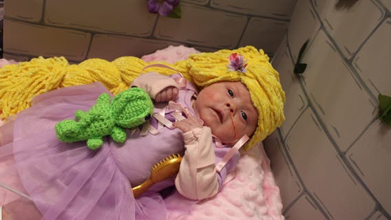 'Our little boo': Franciscan Health babies celebrate their first Halloween