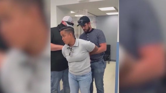 Video shows Chicago alderperson handcuffed after questioning ICE agents at hospital