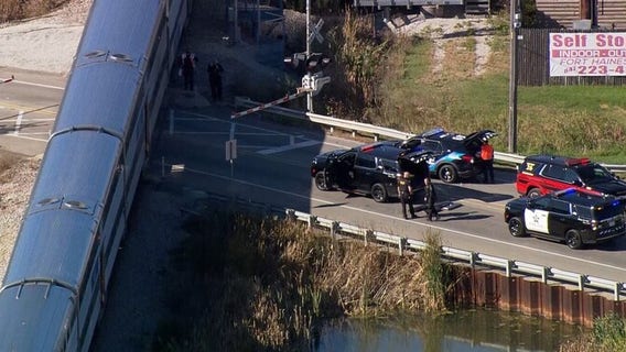 Man killed, another injured after Metra train hits vehicle in Hainesville: officials
