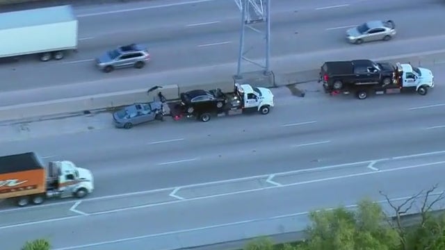 Multi-vehicle I-80 crash involving deer snarls morning commute in Chicago's southwest suburbs