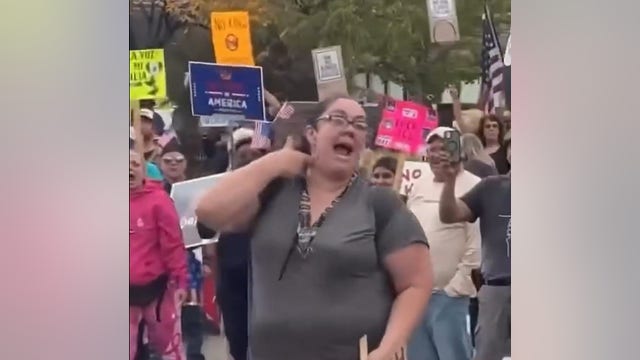 Social media erupts over Chicago teacher mocking Charlie Kirk's death in 'No Kings' viral video