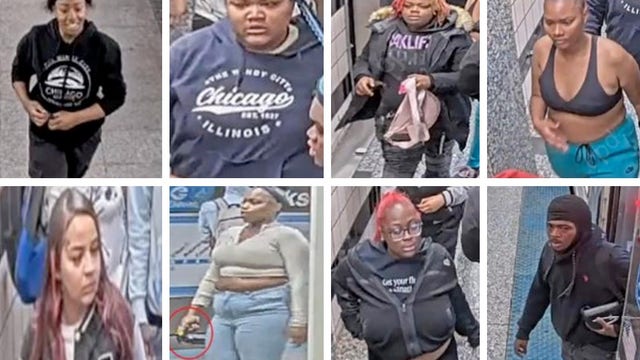 Group of 8 attacks, robs passengers on downtown Chicago CTA platform, police say
