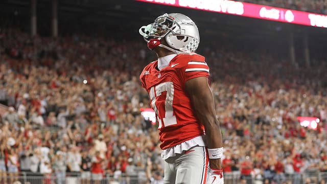 Chicago native Carnell Tate enjoying breakout season for top-ranked Ohio State