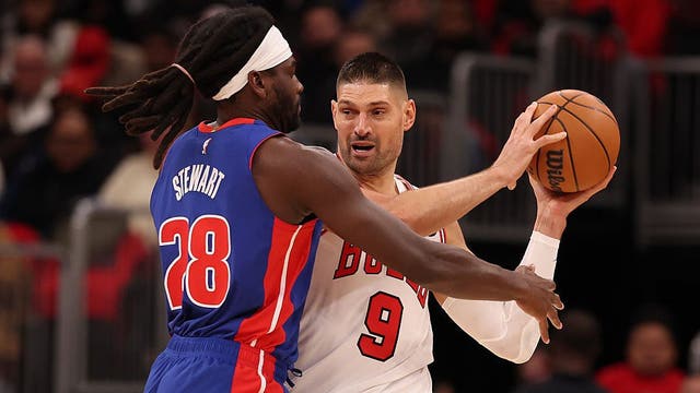 Vucevic, Buzelis, Giddey lead way, Bulls beat Pistons 115-111 in season-opener