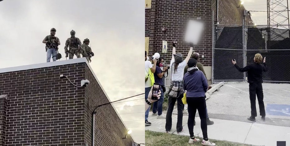 Video shows federal agent shoot Chicago pastor in head with pepper ball during Broadview ICE protest