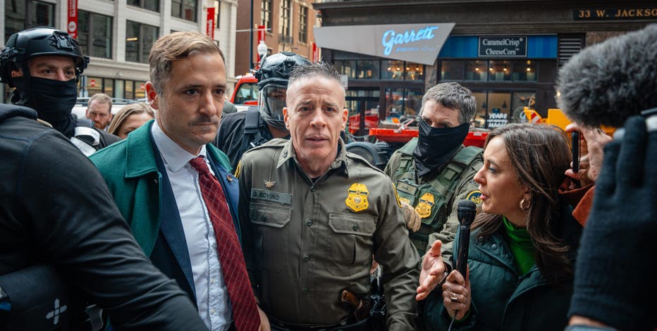 Border Patrol chief accused of lying about being hit by rock before tear gas used at Chicago protest