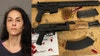 Cook County woman charged after rifles found in SUV during traffic stop
