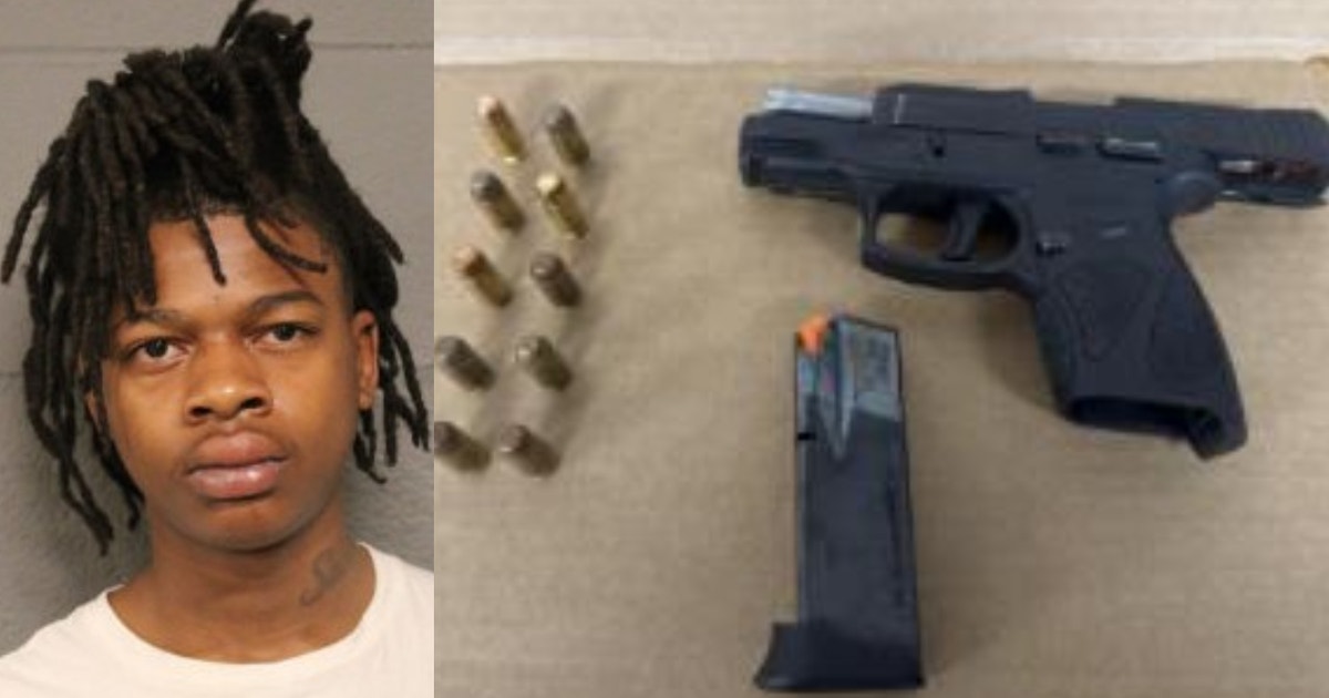 Cook County man charged after loaded gun found during traffic stop ...