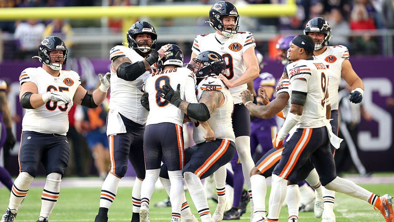 Walk off winner!! Chicago Bears 19, Minnesota Vikings 17: Final score and recap