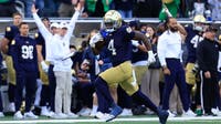Jeremiyah Love says Notre Dame football 'put ourselves in that position' to be left out of CFP