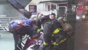 Woman set on fire during CTA train argument in the Loop, person of interest in custody