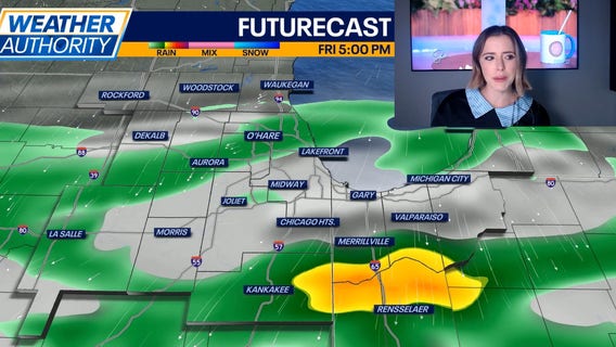 Chicago weather: Cloudy with a few showers; sunny weekend ahead
