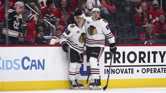 Connor Bedard scores, gets 2 assists to lead Blackhawks over Red Wings 5-1