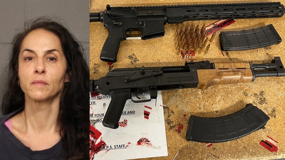 Cook County woman charged after rifles found in SUV during traffic stop