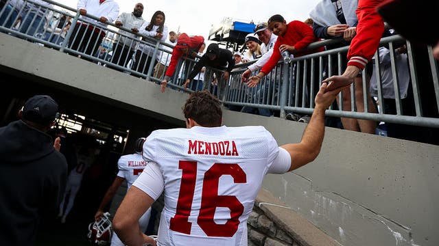 Fernando Mendoza looking to add a historic Heisman Trophy win for Indiana to his college ride