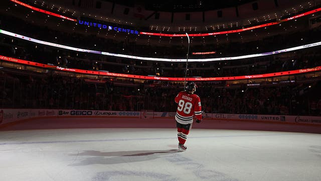 Blackhawks coach Jeff Blashill praises Connor Bedard after the center is left off Canada's roster