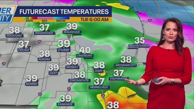 Chicago weather: Rain overnight will linger into Tuesday