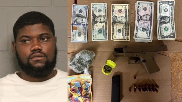 Cook County man allegedly ran from traffic stop with loaded, stolen gun