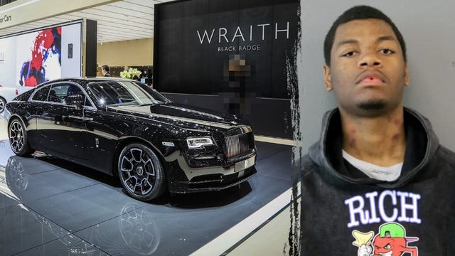 Chicago carjacker gets 10 years in prison for stealing elderly woman's Rolls-Royce: police