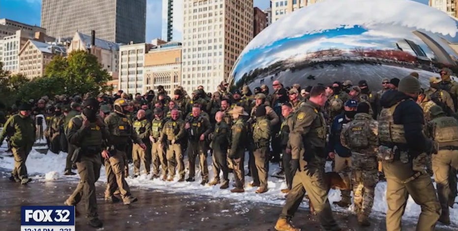 Border Patrol agents turn Chicago's 'Bean' into photo op amid immigration tensions: report
