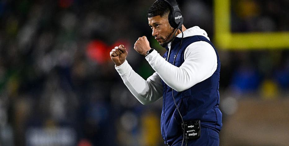 Takeaways as Notre Dame football routs Navy in a snow globe at Notre Dame Stadium