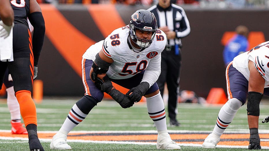 The Bears' offensive tackles fired up the offense vs. Bengals: They'll need  an encore vs. New York | FOX 32 Chicago