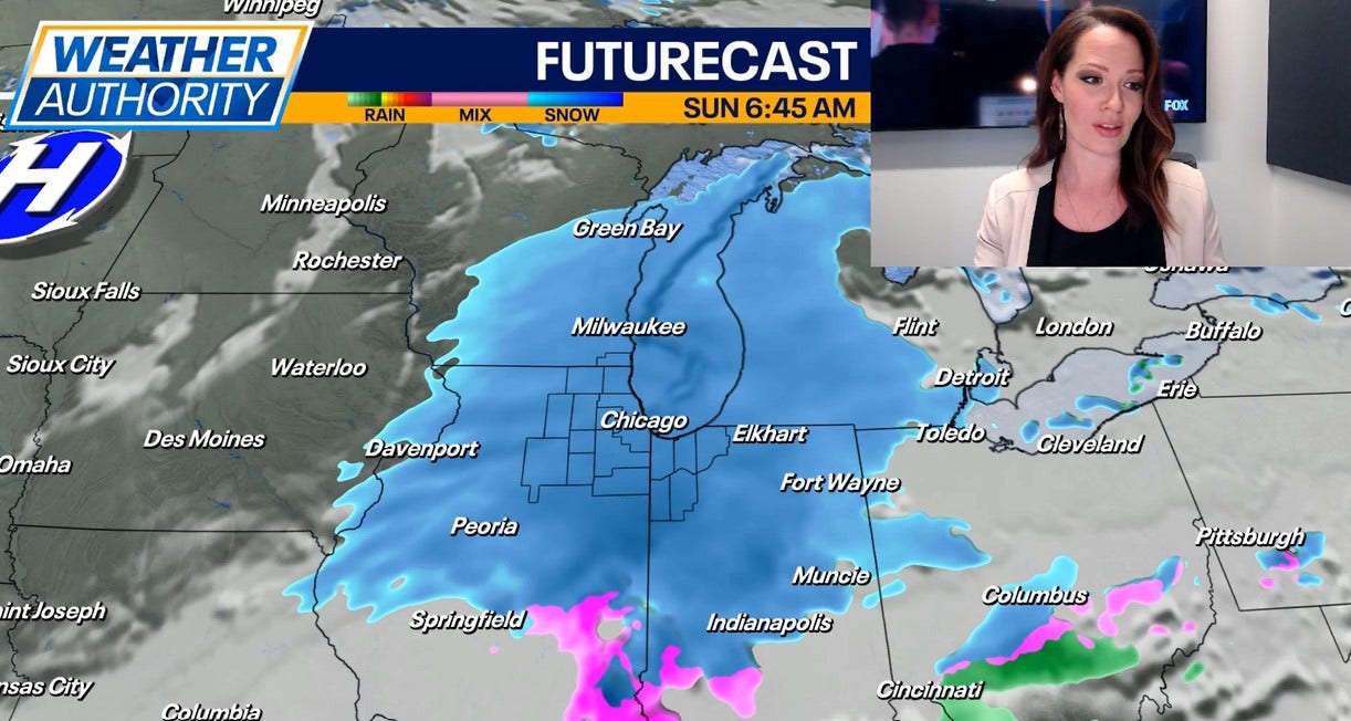 Chicago weather: Another round of accumulating snowfall possible this weekend