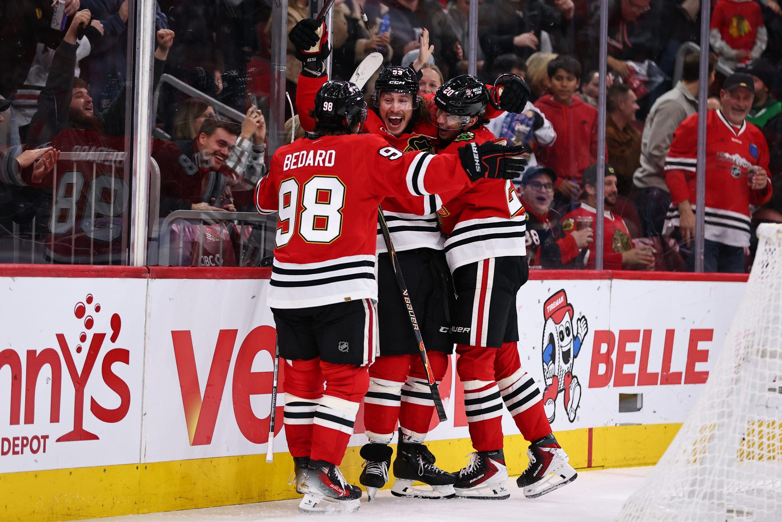 Connor Bedard scores 19th goal as Blackhawks blank Rangers 3-0