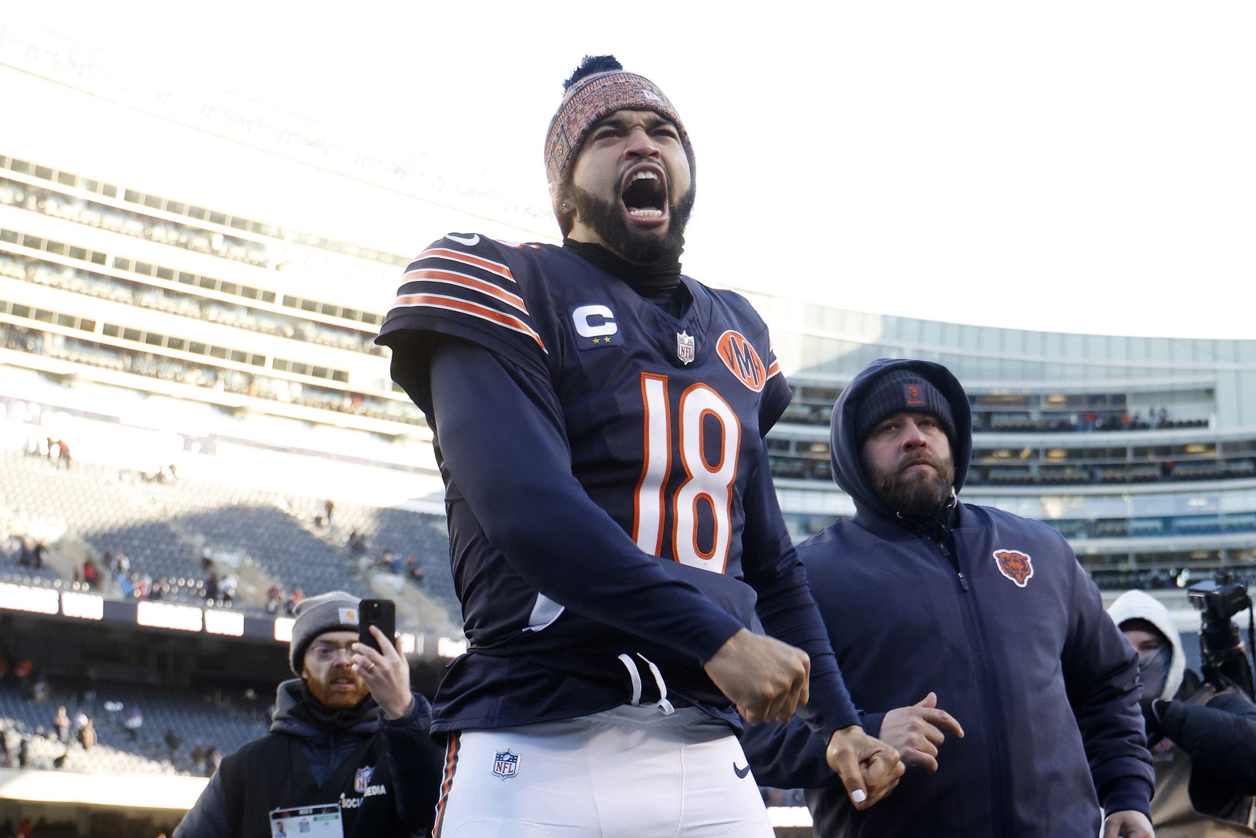 Chicago Bears QB Caleb Williams makes his debut on NFL Top 100 list