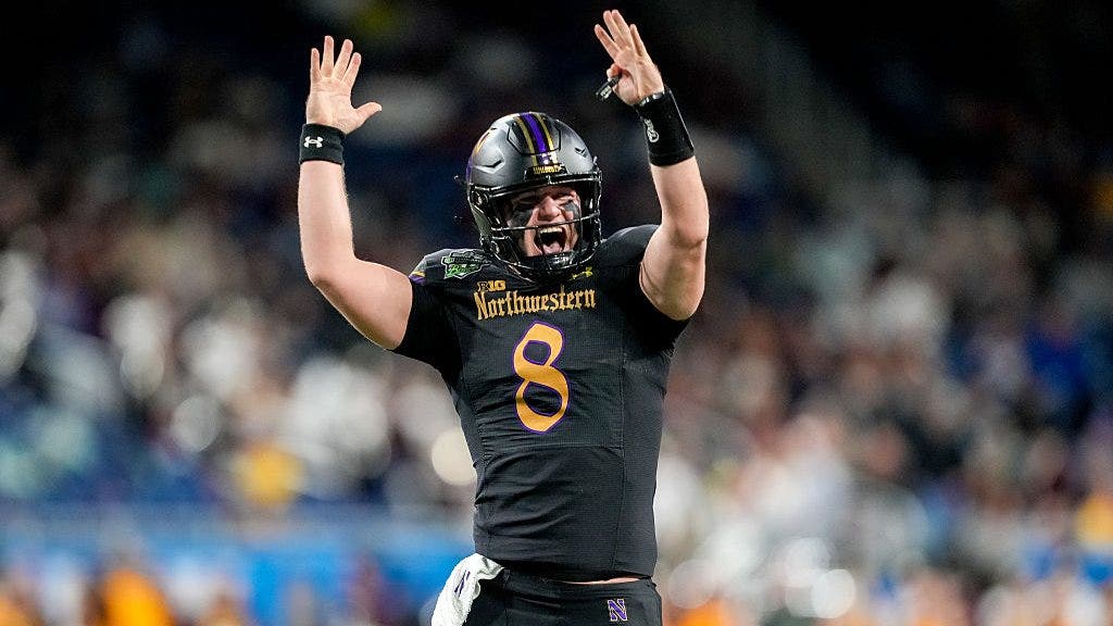 Northwestern drubs Central Michigan behind Preston Stone and stout defense in GameAbove Sports Bowl