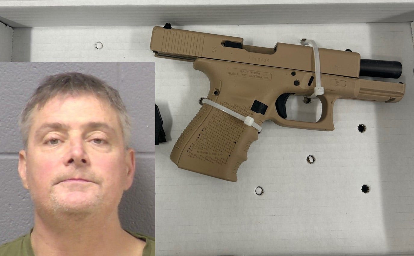 Chicago area man fired gun, threatened and kicked officers, sheriff says