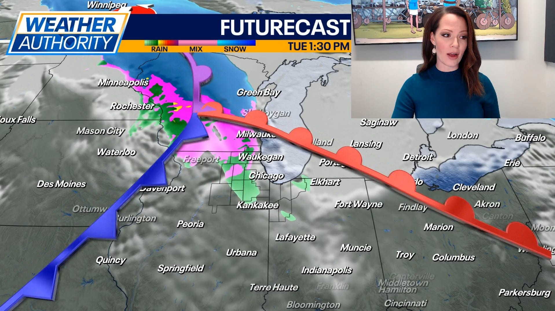 Chicago weather: A midweek warmup is coming to Chicagoland before another arctic chill this weekend