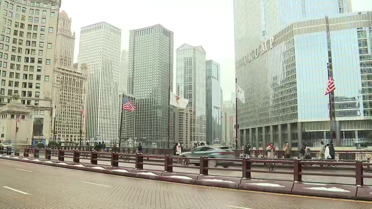 Chicago weather: Gusty winds and light snow keep temperatures in the 20s