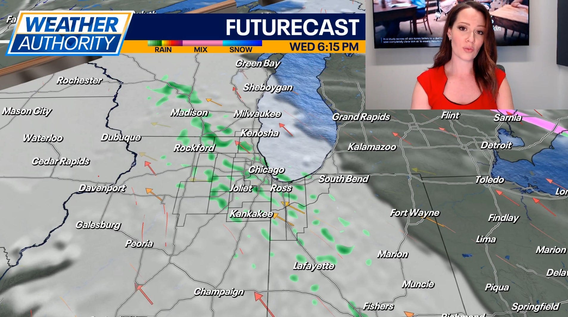 Chicago weather: Cloudy skies, some drizzles for Christmas Eve