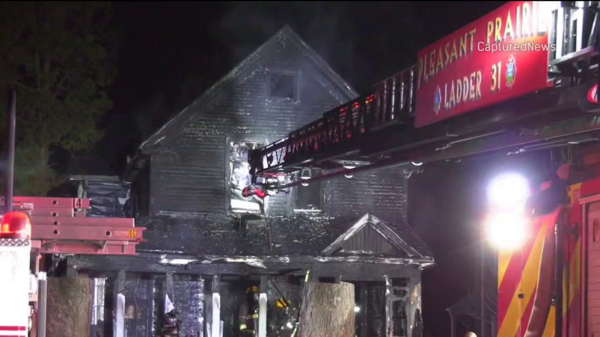 Fire breaks out at home in Zion