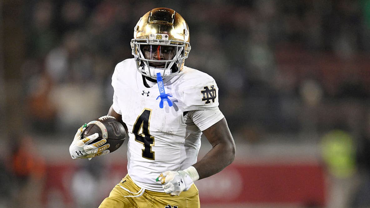 Heisman Trophy finalists include 3 quarterbacks and Notre Dame's Jeremiyah Love