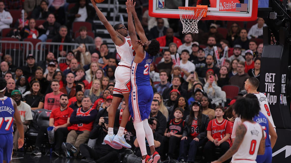 Smith ignites decisive run with thunderous dunk on Embiid as Bulls beat 76ers 109-92