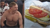 The Wiener's Circle gives out free hot dogs after Ben Johnson's shirtless celebration